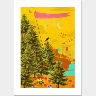 PORTLAND TREES Posters and Art